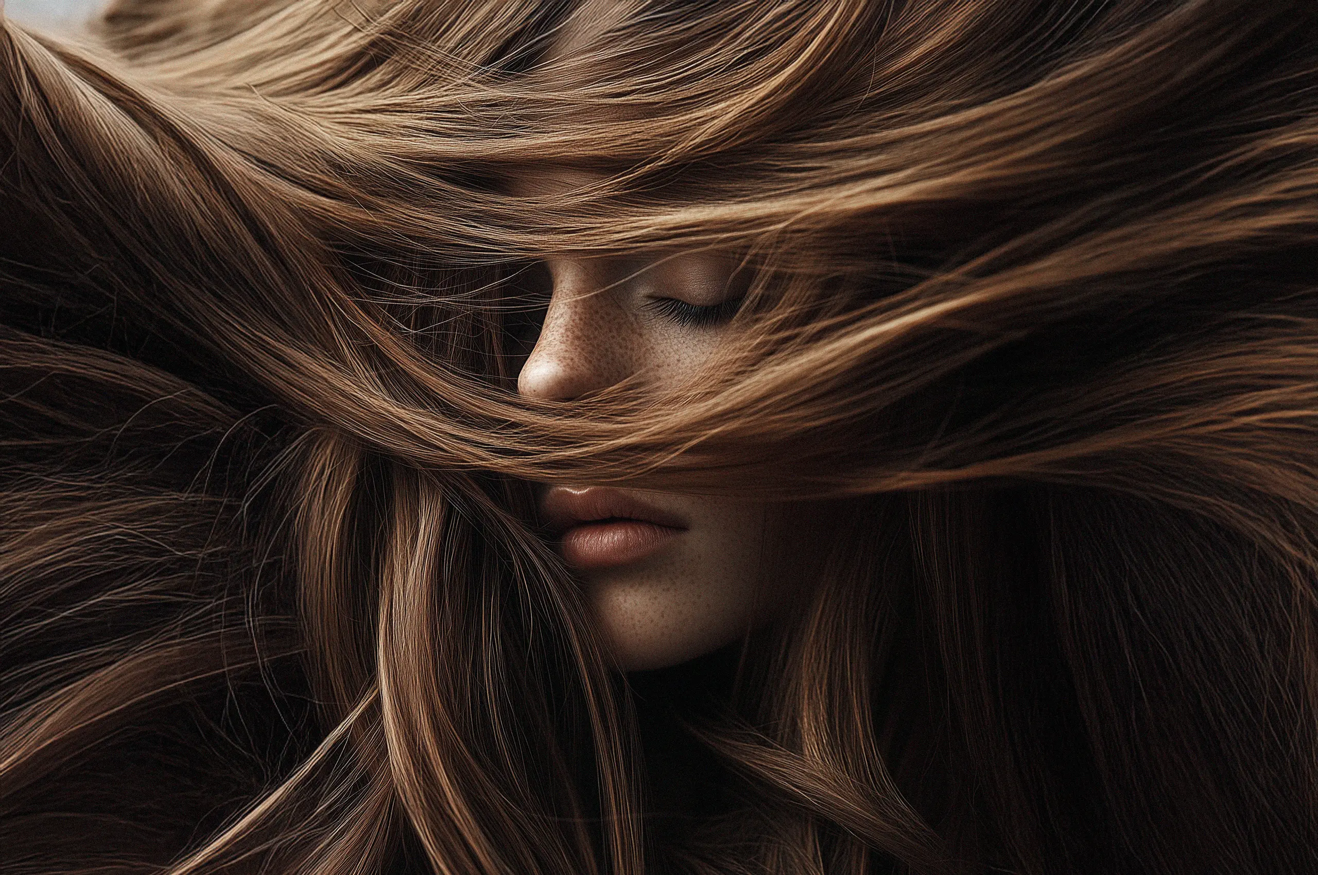 Cannes Image by notthoff La Biosthetique Friseur C Frau kreativ von Haaren verdeckt